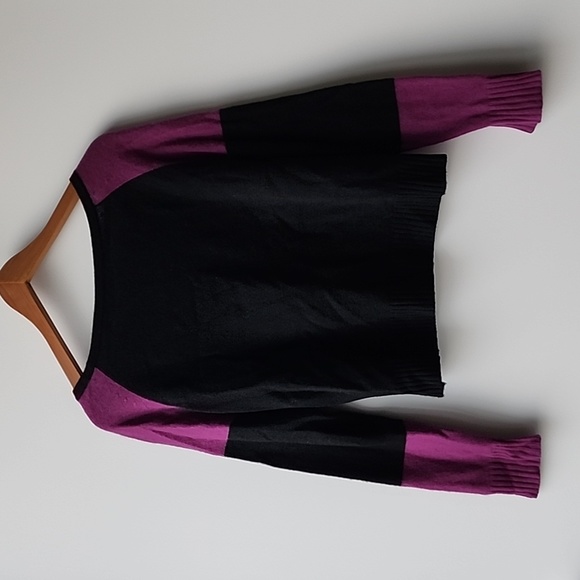 Max & Co Striped 100% Cashmere Cropped Fully Fashioned Sweater - Picture 9 of 9